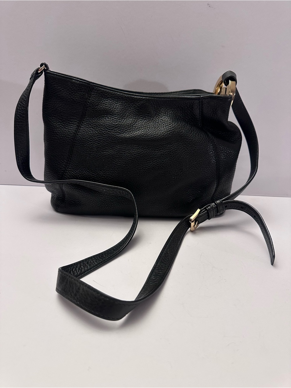 MICHAEL KORS PEBBLED LEATHER • CROSSBODY CLASSIC W/ADJUSTABLE STRAPS PRELOVED